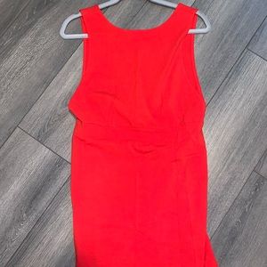 Forever 21 womens L simple red dress